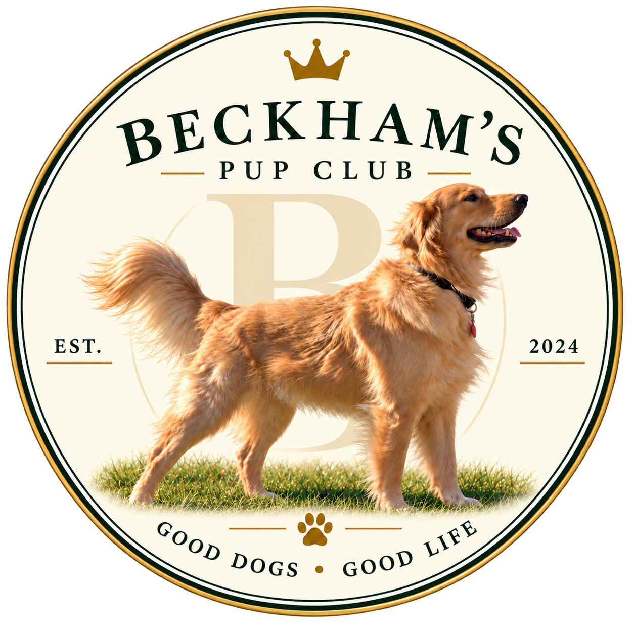 Beckhams Pup Club logo